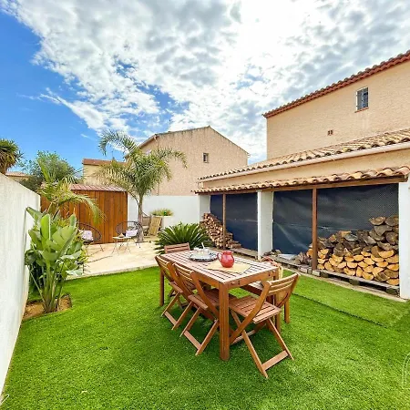 Belle Maison Familiale Avec Piscine A Six-fours 펜션 식스포즈레스플라지스