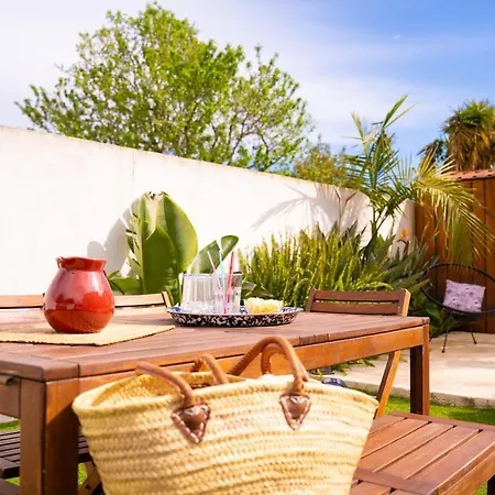 펜션 Belle Maison Familiale Avec Piscine A Six-fours 식스포즈레스플라지스